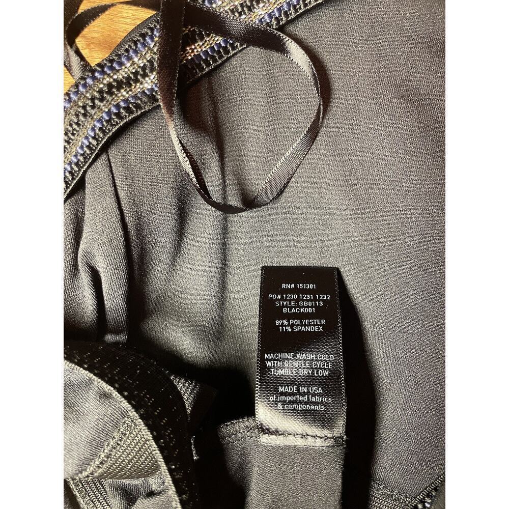Good American Good Body Cross Back Bodysuit 3 Large Tank Top Sparkle Strap $150 - Picture 12 of 14